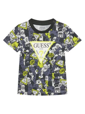 Guess T-Shirt N5YI04 K8HM4 Szary Regular Fit