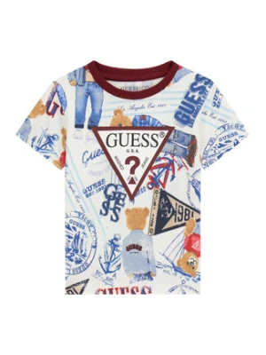 Guess T-Shirt N6RI04 K8HM4 Kolorowy Regular Fit