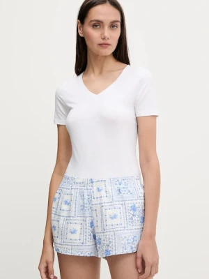 Guess t-shirt NEW CARRIE damski kolor biały O5RI02 KBBU1