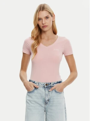 Guess T-Shirt O5RI02 KBBU1 Różowy Regular Fit