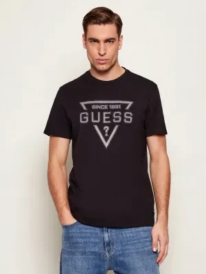 GUESS T-shirt PAINTED TRIANGLE | Regular Fit