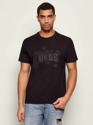 GUESS T-shirt | Regular Fit czarny