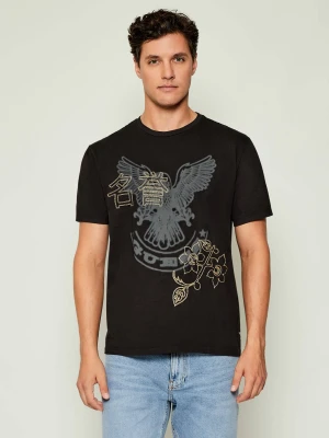 GUESS T-shirt | Regular Fit czarny