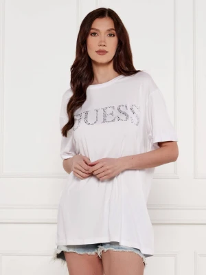 Guess T-shirt | Regular Fit biały