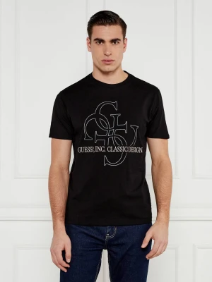 GUESS T-shirt | Regular Fit czarny