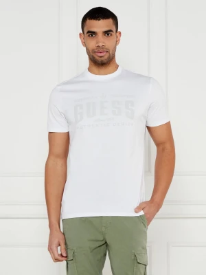 GUESS T-shirt | Regular Fit biały