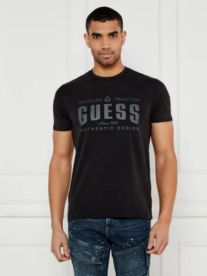 GUESS T-shirt | Regular Fit czarny