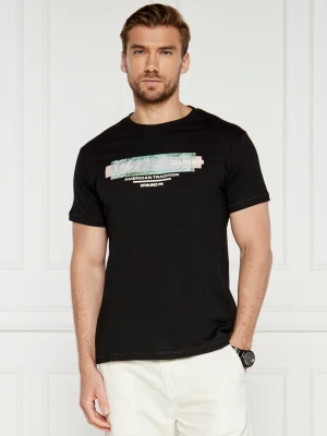 GUESS T-shirt | Regular Fit czarny