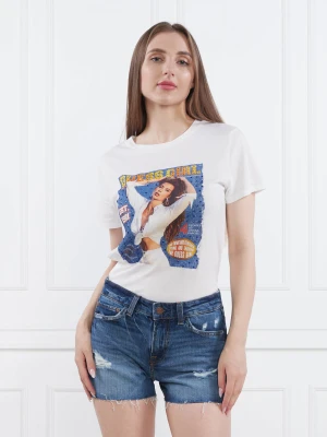 GUESS T-shirt | Regular Fit biały