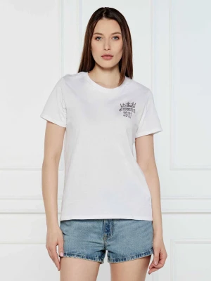 GUESS T-shirt | Regular Fit biały