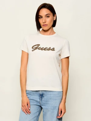 GUESS T-shirt | Regular Fit ecru