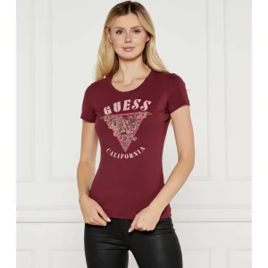 GUESS T-shirt ROSES | Slim Fit