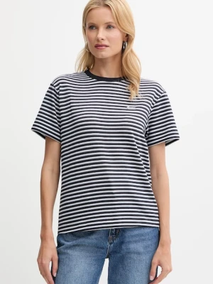Guess t-shirt SARA damski kolor niebieski W5YP02 KCXL2