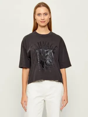 GUESS T-shirt SAVAGE TOUR | Cropped Fit