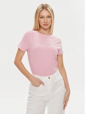Guess T-Shirt Skylar V4GI09 J1314 Różowy Slim Fit