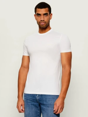 GUESS T-shirt | Slim Fit biały