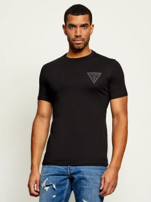 GUESS T-shirt | Slim Fit czarny