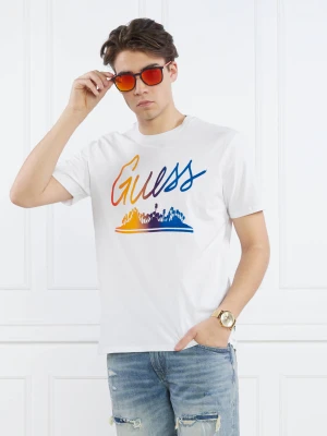 GUESS T-shirt SS BSC GUESS ISLAND | Relaxed fit
