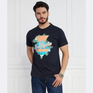 GUESS T-shirt SS CN CALIFORNIA FLO | Regular Fit