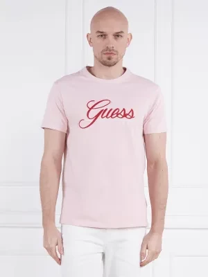 GUESS T-shirt SS CN GUESS 3D EMBRO | Regular Fit