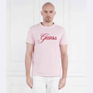 GUESS T-shirt SS CN GUESS 3D EMBRO | Regular Fit