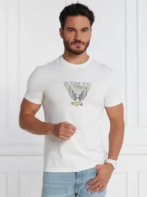 GUESS T-shirt SS CN GUESS WINGS LOGO TEE | Slim Fit