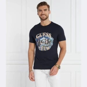 GUESS T-shirt SS CN MULTI LOGO | Slim Fit