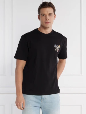 GUESS T-shirt SS CN SMALL ABSTRACT | Classic fit