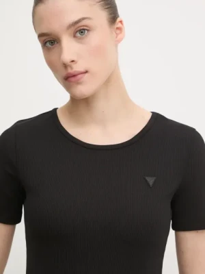 Guess t-shirt STEFFI damski kolor czarny V5RI04 KCLH0