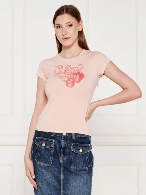 GUESS T-shirt STRAWBERRY | Slim Fit