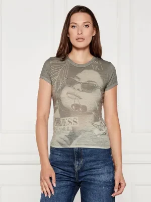 GUESS T-shirt SUMMER VIBES | Slim Fit