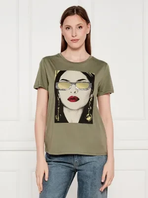 GUESS T-shirt SUNGLASSES MODEL EASY | Regular Fit