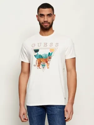 GUESS T-shirt TIGER SPIRIT | Regular Fit