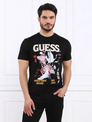 GUESS T-shirt TOKYO COLLAGE | Regular Fit