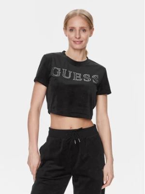 Guess T-Shirt V3BI01 KBXI2 Czarny Boxy Fit