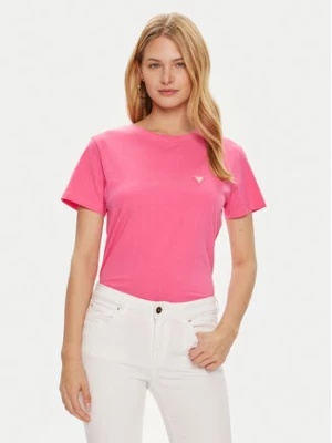 Guess T-Shirt V4YI09 J1314 Różowy Regular Fit