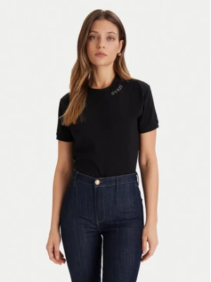 Guess T-Shirt V5BI12 K8FQ4 Czarny Regular Fit