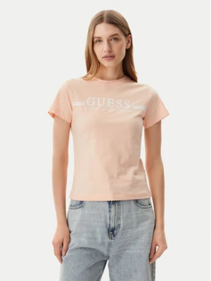 Guess T-Shirt V5GI03 I3Z14 Pomarańczowy Regular Fit