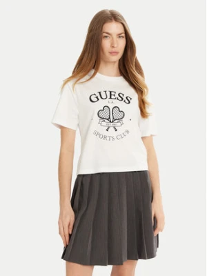 Guess T-Shirt V5GI04 I3Z14 Biały Regular Fit