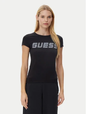 Guess T-Shirt V5GI20 J1314 Czarny Regular Fit