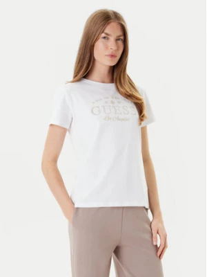 Zdjęcie produktu Guess T-Shirt V5YI13J 1314 Biały Regular Fit