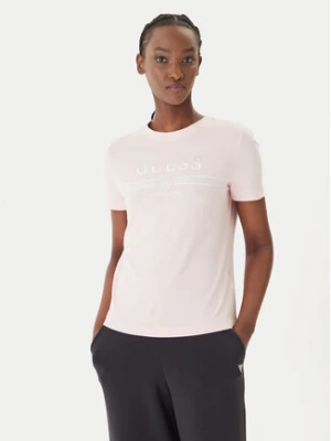 Guess T-Shirt V6GI07 K2968 Różowy Regular Fit