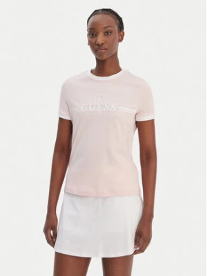 Zdjęcie produktu Guess T-Shirt V6GI08 K2975 Różowy Regular Fit