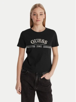 Guess T-Shirt V6RI16 I3Z14 Czarny Regular Fit