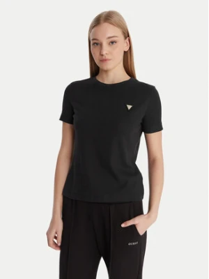 Guess T-Shirt V6RI17 KD741 Czarny Regular Fit