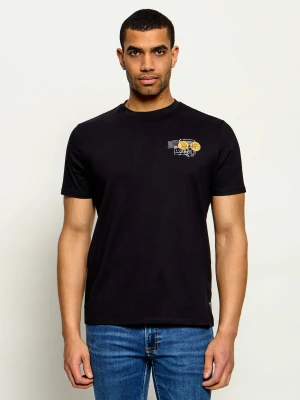 GUESS T-shirt VACATION | Regular Fit czarny