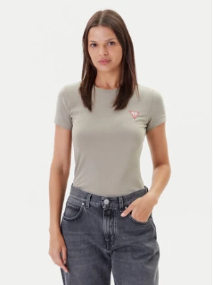 Guess T-Shirt W2YI44 J1314 Khaki Regular Fit