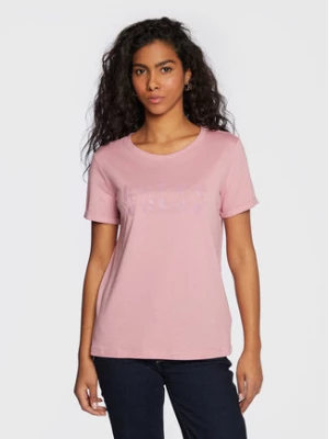 Guess T-Shirt W3RI16 K46D1 Różowy Regular Fit