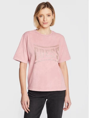 Guess T-Shirt W3RI23 K8FQ0 Różowy Relaxed Fit