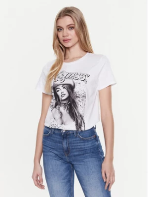 Guess T-Shirt W3RI56 K9RM3 Biały Relaxed Fit